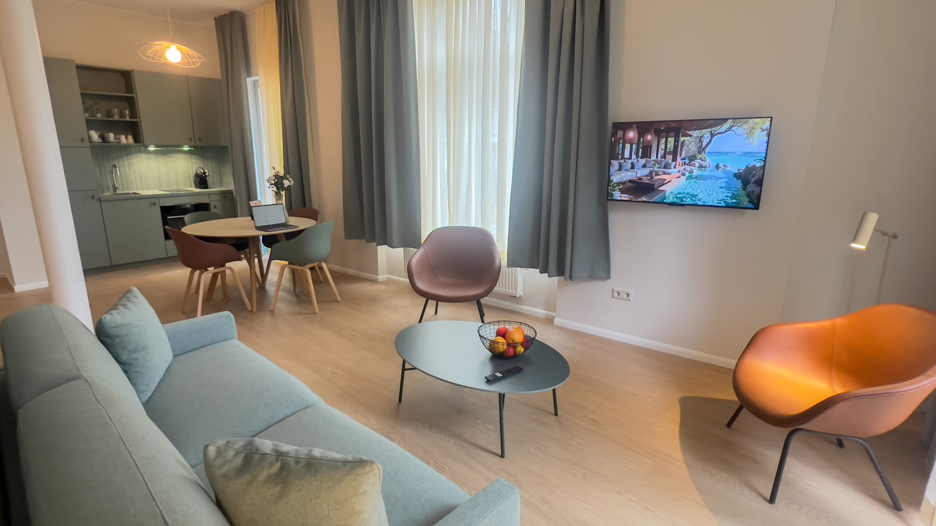 Studio familial extra-large (55 m2 , 4 pers)