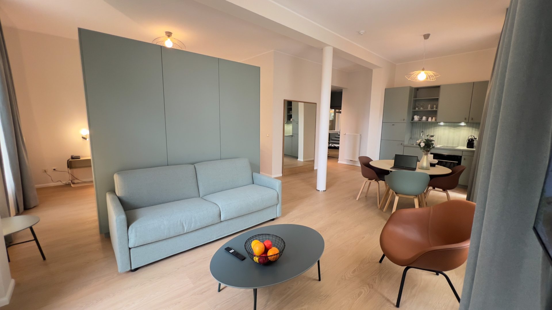 Studio familial extra-large (55 m2 , 4 pers)