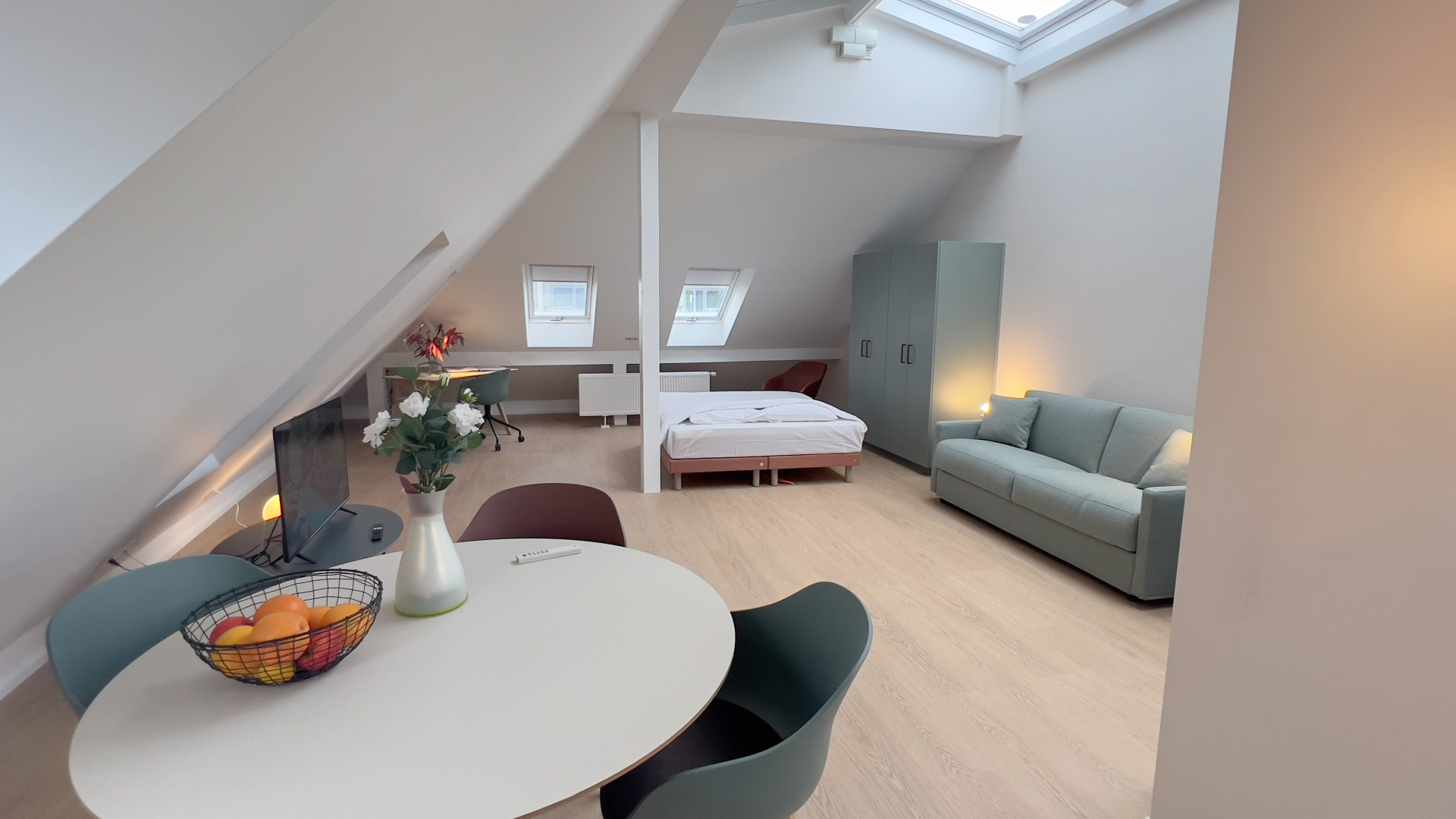 Studio Penthouse (+50m2 3 pers)